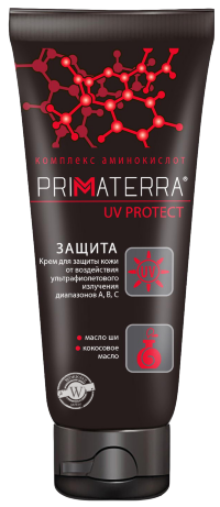 Защитный крем PRIMATERRA UV Protect для рук, лица и открытых участков тела | 100мл.  