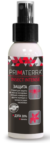 Защитный спрей PRIMATERRA Insect Intense для кожи | 100, 200 мл.