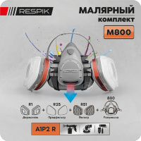 Комплект для малярных работ RESPIK® M800 