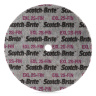 Шлифовальный прессованный круг 3M™ Scotch-Brite™ XL-UW EXL 2S-FIN 150x13x13 мм | 13719