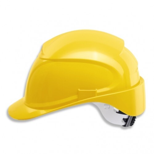 Каска защитная (строительная) UVEX™ Эйрвинг 9762.130 с храповиком | Цвет: жёлтый