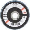 Шлифовальный лепестковый круг 3M™ 566A P60, 125x22 мм | 65034