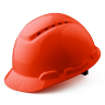 Каска защитная (строительная) 3M™ H-700N-RD с храповиком | Цвет: красный