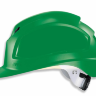 Каска защитная (строительная) UVEX™ Феос B-WR 9772.430 с храповиком | Цвет: зеленый
