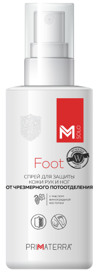 Защитный спрей M SOLO Foot для рук и ног | 100мл. 