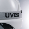 Каска защитная (строительная, альпинистская) UVEX™ Феос Алпайн 9773.350 с храповиком | Цвет: красный