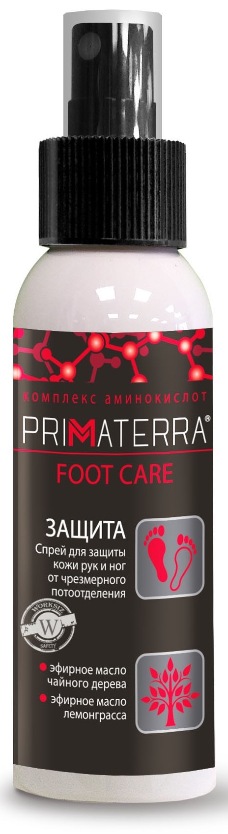 Защитный спрей PRIMATERRA Foot Care для рук и ног | 100мл. 