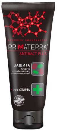 Защитный гель PRIMATERRA Antibact Plus для рук | 100мл.