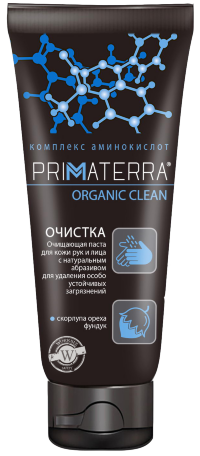 Очищающая паста PRIMATERRA Organic Clean для рук и лица | 200мл. 