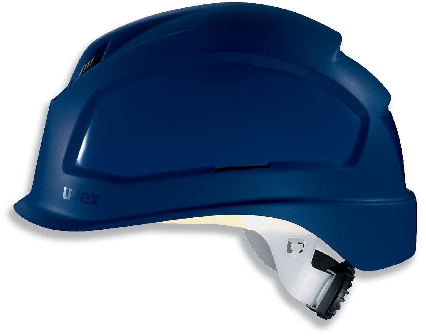 Каска защитная (строительная) UVEX™ Феос B-S-WR 9772.531 с храповиком | Цвет: синий