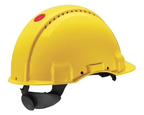 Каска защитная (строительная) 3M™ Peltor™ G3000NUV-GU с храповиком | Цвет: жёлтый