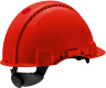 Каска защитная (строительная) 3M™ Peltor™ G3000NUV-RD с храповиком | Цвет: красный