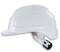 Каска защитная (строительная) UVEX™ Феос E-WR 9770.030 с храповиком | Цвет: белый