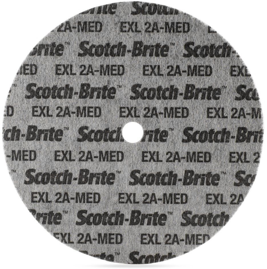Шлифовальный прессованный круг 3M™ Scotch-Brite™ XL-UW EXL 2A-MED 150x6x13 мм | 17498